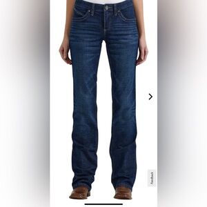 Wrangler Q-Baby Ultimate Riding Jeans for Ladies -Size 5/6x36-